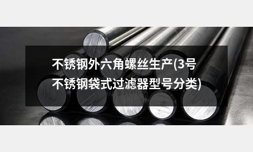 不銹鋼外六角螺絲生產(chǎn)(3號不銹鋼袋式過濾器型號分類)