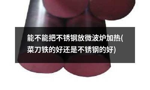 能不能把不銹鋼放微波爐加熱(菜刀鐵的好還是不銹鋼的好)