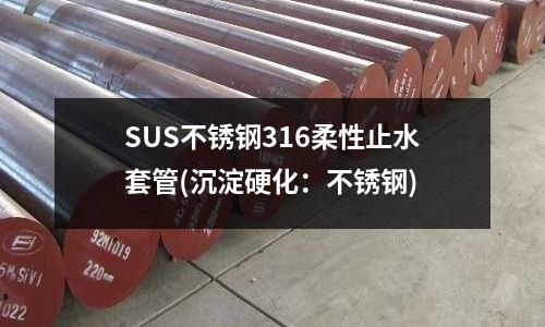 SUS不銹鋼316柔性止水套管(沉淀硬化:不銹鋼)