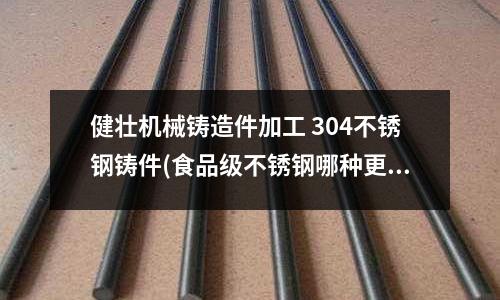 健壯機械鑄造件加工 304不銹鋼鑄件(食品級不銹鋼哪種更安全)