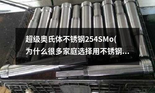 超級奧氏體不銹鋼254SMo(為什么很多家庭選擇用不銹鋼碗盤盛菜?)