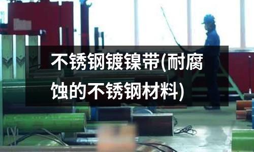 不銹鋼鍍鎳帶(耐腐蝕的不銹鋼材料)