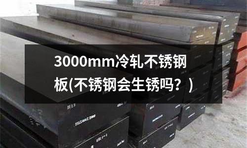 3000mm冷軋不銹鋼板(不銹鋼會生銹嗎?)