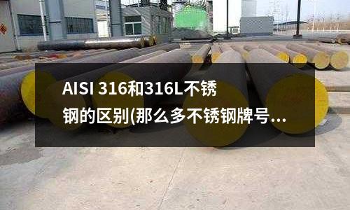 AISI 316和316L不銹鋼的區(qū)別(那么多不銹鋼牌號(hào)都有啥區(qū)別?)