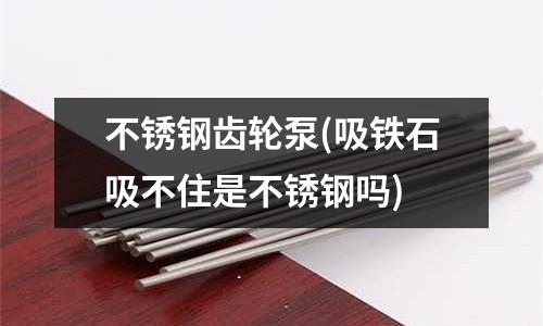 不銹鋼齒輪泵(吸鐵石吸不住是不銹鋼嗎)