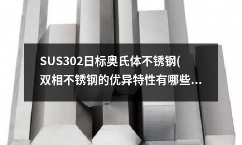 SUS302日標(biāo)奧氏體不銹鋼(雙相不銹鋼的優(yōu)異特性有哪些?)