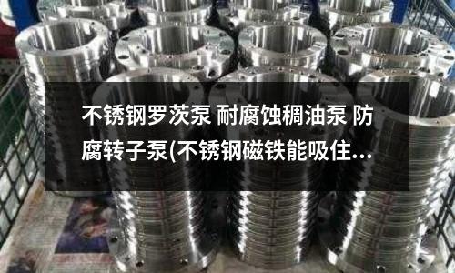 不銹鋼羅茨泵 耐腐蝕稠油泵 防腐轉子泵(不銹鋼磁鐵能吸住嗎0)