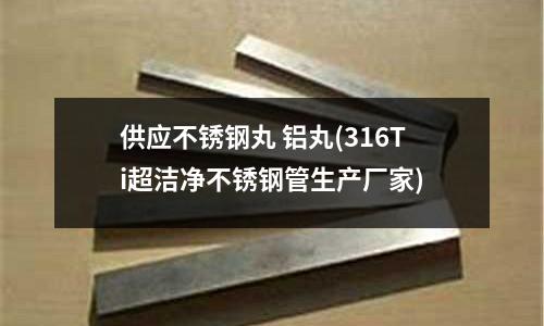 供應不銹鋼丸 鋁丸(316Ti超潔凈不銹鋼管生產廠家)