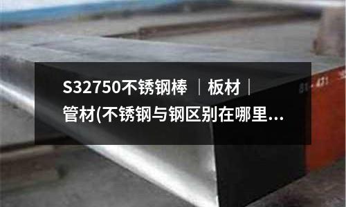 S32750不銹鋼棒 ｜板材｜管材(不銹鋼與鋼區(qū)別在哪里)