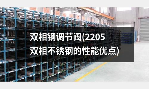 雙相鋼調(diào)節(jié)閥(2205雙相不銹鋼的性能優(yōu)點)