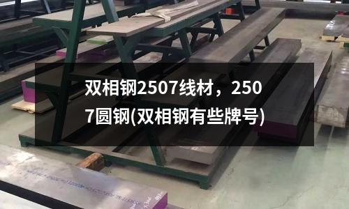 雙相鋼2507線材,2507圓鋼(雙相鋼有些牌號)
