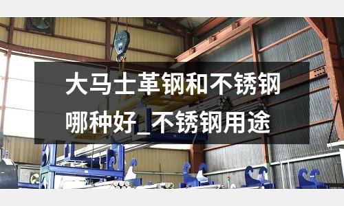 大馬士革鋼和不銹鋼哪種好_不銹鋼用途