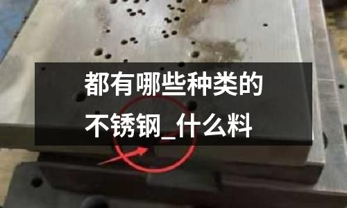 都有哪些種類的不銹鋼_什么料
