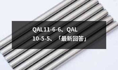 QAL11-6-6、QAL10-5-5、「最新回答」