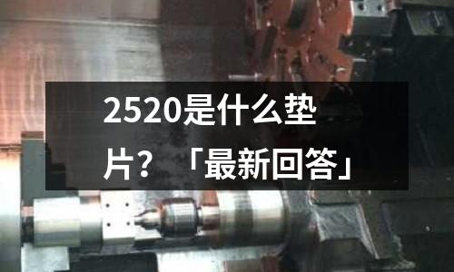 2520是什么墊片？「最新回答」