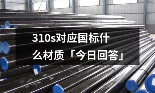 310s對應國標什么材質「今日回答」