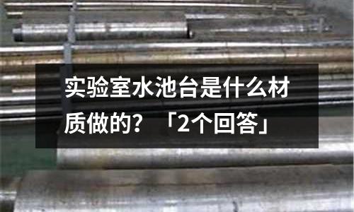 實驗室水池臺是什么材質做的?「2個回答」