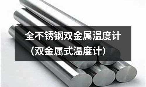 全不銹鋼雙金屬溫度計（雙金屬式溫度計）