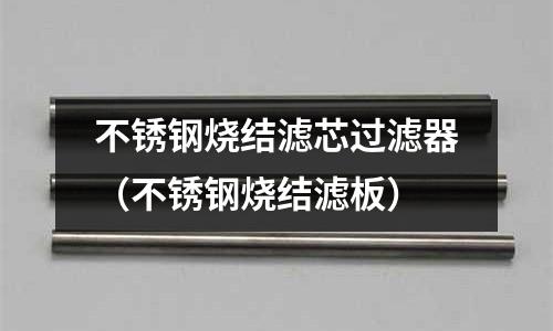 不銹鋼燒結濾芯過濾器(不銹鋼燒結濾板)