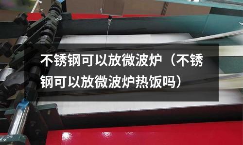 不銹鋼可以放微波爐（不銹鋼可以放微波爐熱飯嗎）
