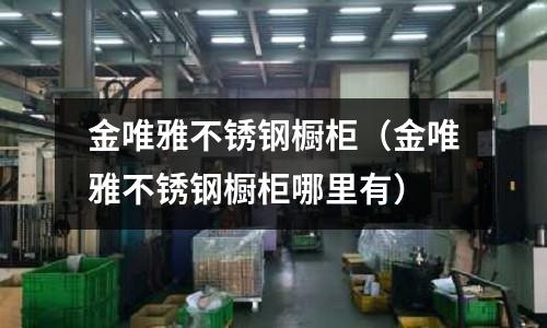 金唯雅不銹鋼櫥柜(金唯雅不銹鋼櫥柜哪里有)