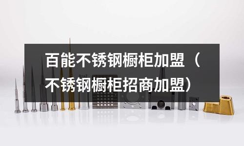 百能不銹鋼櫥柜加盟(不銹鋼櫥柜招商加盟)