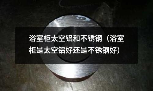 浴室柜太空鋁和不銹鋼(浴室柜是太空鋁好還是不銹鋼好)