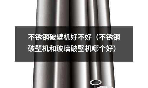 不銹鋼破壁機好不好（不銹鋼破壁機和玻璃破壁機哪個好）