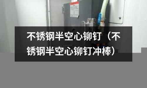 不銹鋼半空心鉚釘（不銹鋼半空心鉚釘沖棒）