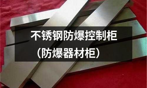 不銹鋼防爆控制柜（防爆器材柜）