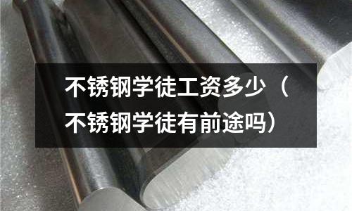 不銹鋼學(xué)徒工資多少（不銹鋼學(xué)徒有前途嗎）