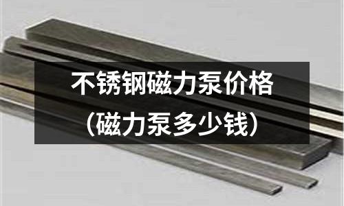 不銹鋼磁力泵價格(磁力泵多少錢)