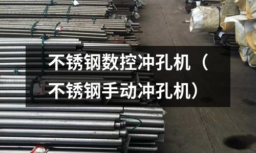 不銹鋼數控沖孔機(不銹鋼手動沖孔機)