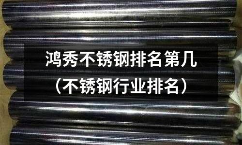 鴻秀不銹鋼排名第幾(不銹鋼行業排名)