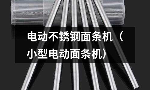 電動不銹鋼面條機(小型電動面條機)