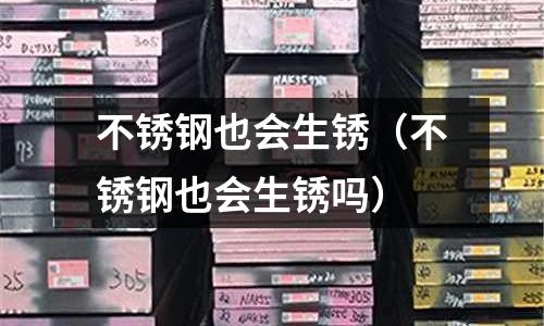 不銹鋼也會生銹(不銹鋼也會生銹嗎)