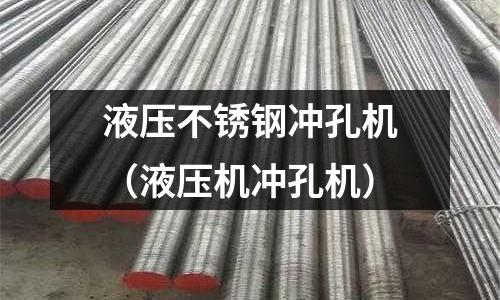 液壓不銹鋼沖孔機（液壓機沖孔機）
