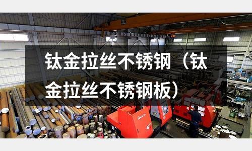 鈦金拉絲不銹鋼(鈦金拉絲不銹鋼板)