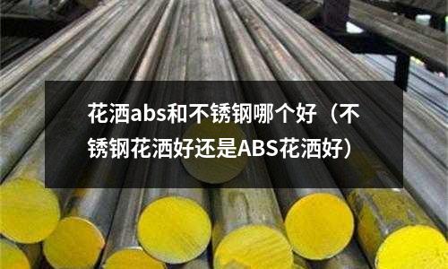 花灑abs和不銹鋼哪個好(不銹鋼花灑好還是ABS花灑好)