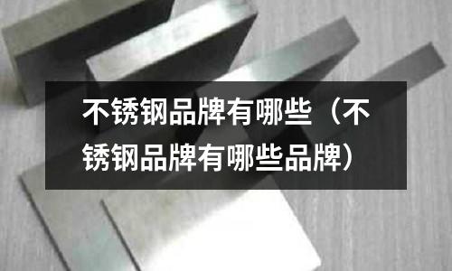 不銹鋼品牌有哪些(不銹鋼品牌有哪些品牌)