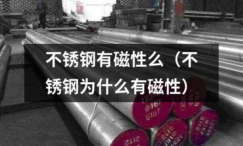 不銹鋼有磁性么(不銹鋼為什么有磁性)