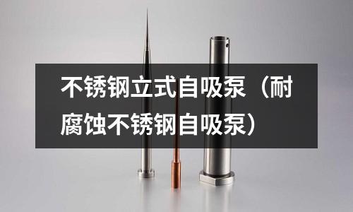 不銹鋼立式自吸泵(耐腐蝕不銹鋼自吸泵)