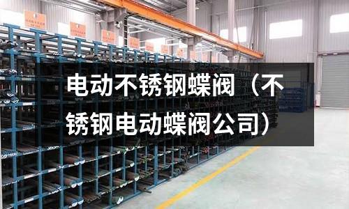 電動不銹鋼蝶閥(不銹鋼電動蝶閥公司)