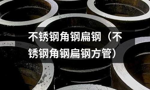 不銹鋼角鋼扁鋼(不銹鋼角鋼扁鋼方管)