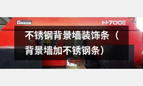 不銹鋼背景墻裝飾條（背景墻加不銹鋼條）