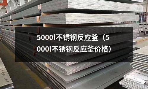 5000l不銹鋼反應釜(5000l不銹鋼反應釜價格)