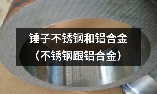 錘子不銹鋼和鋁合金（不銹鋼跟鋁合金）