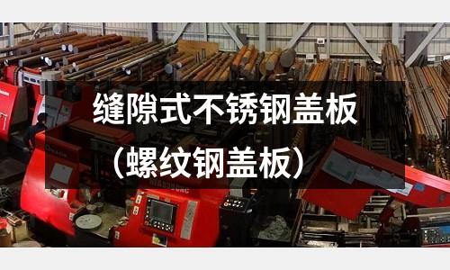 縫隙式不銹鋼蓋板（螺紋鋼蓋板）