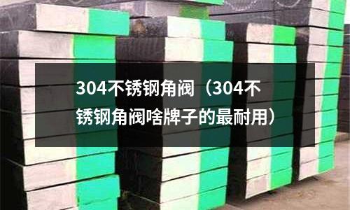 304不銹鋼角閥(304不銹鋼角閥啥牌子的最耐用)