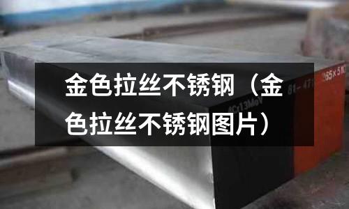 金色拉絲不銹鋼(金色拉絲不銹鋼圖片)